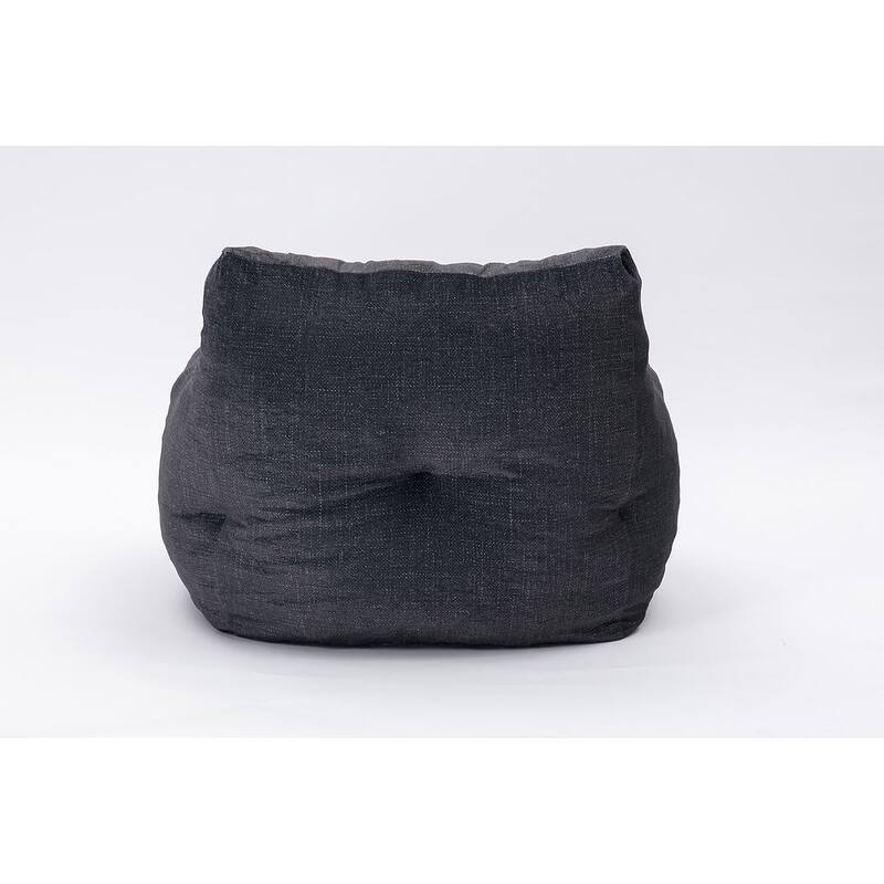 Modern & Elegant Bean Bag Chair | High Resilience Foam | Teddy Fabric or Cotton Linen | Versatile Lounge Seating