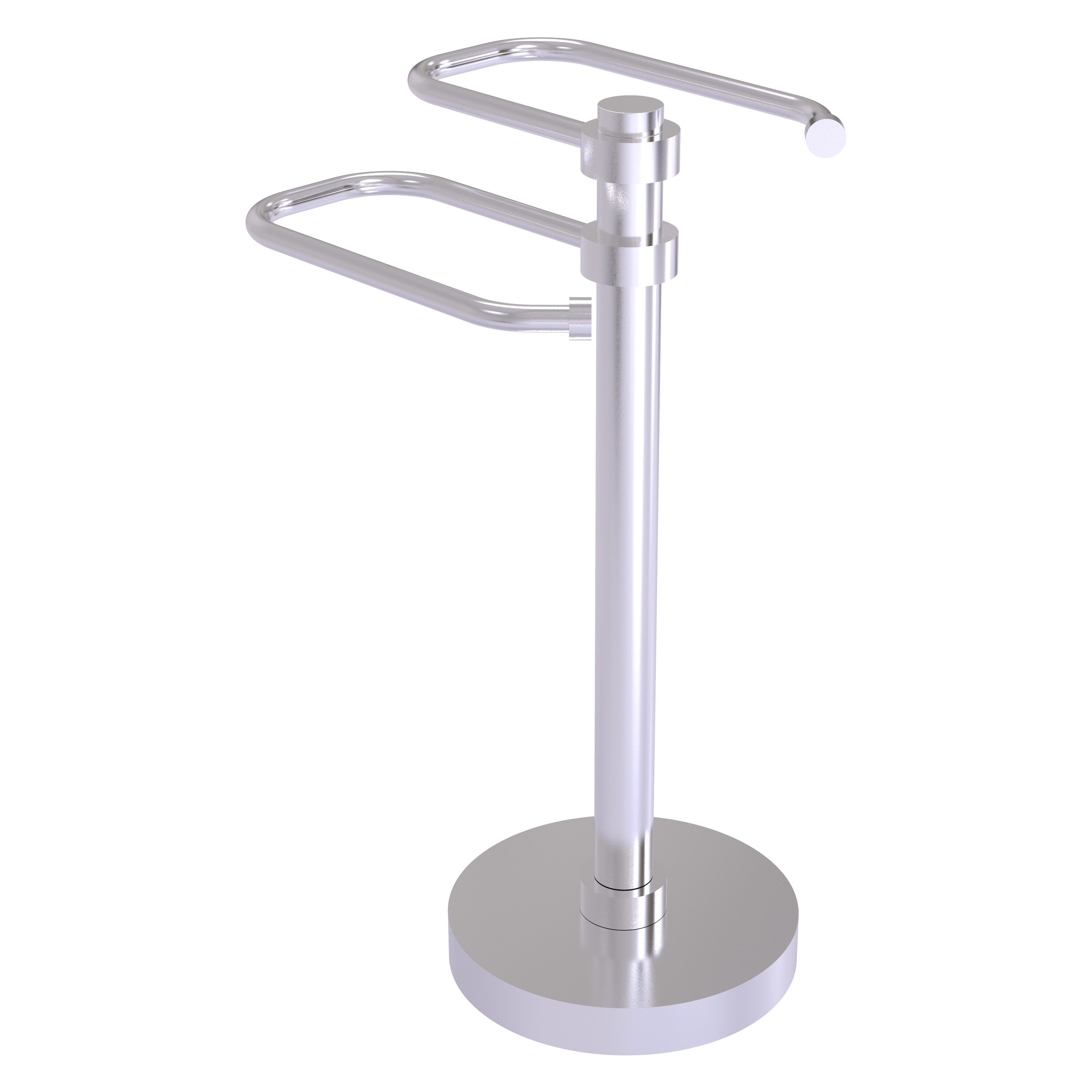 Free standing hand towel holder brushed nickel 2025