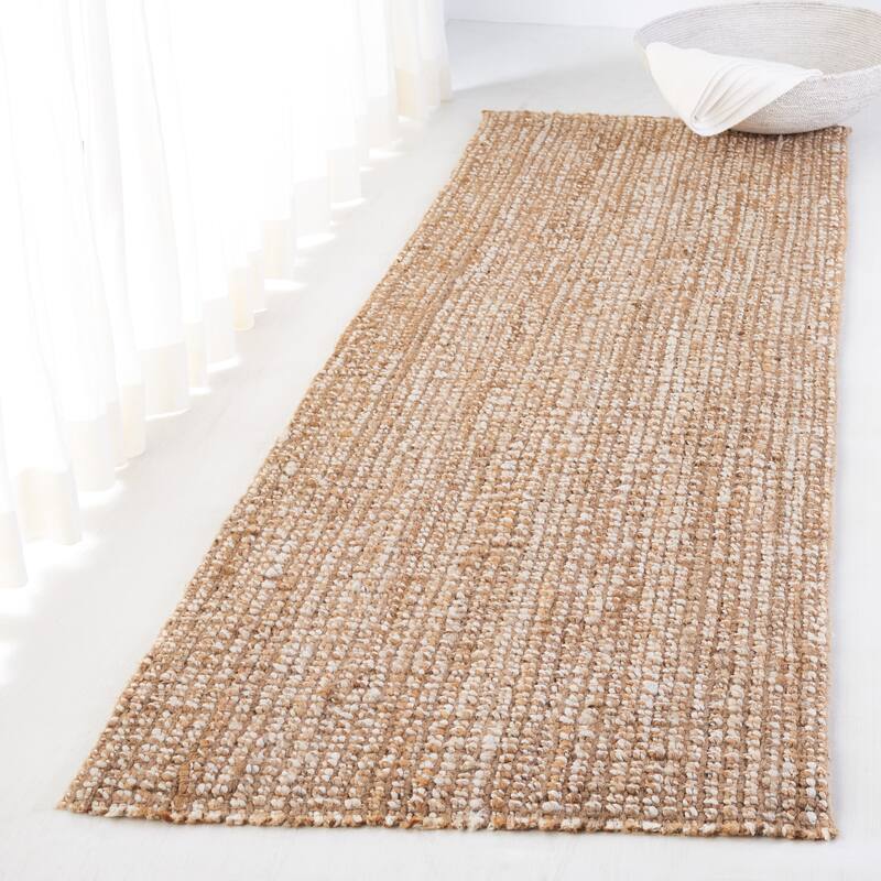 Lauren Ralph Lauren Handmade Rigmor Jute Rug - 2'6" x 8' Runner - Natural/Ivory