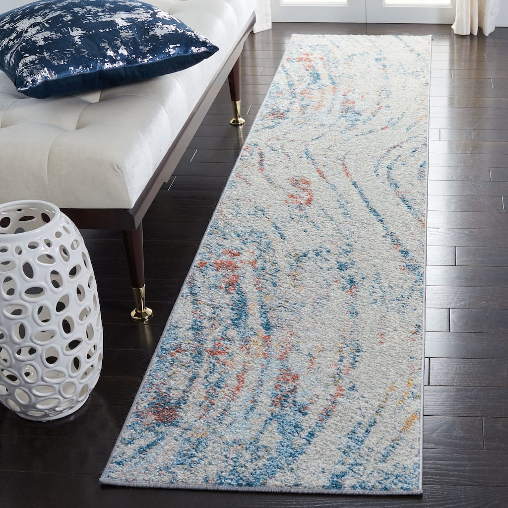 SAFAVIEH Tulum Basima Abstract Rug