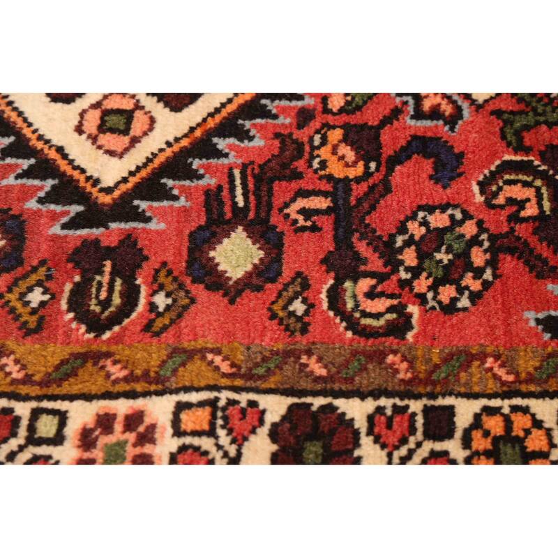 ECARPETGALLERY Hand-knotted Andelz Light Red Wool Rug - 3'5 x 4'7