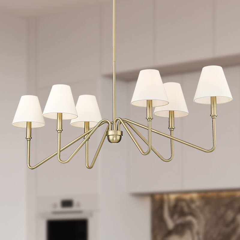 Kennedy 36.75" Wide 6-Light Linear Pendant
