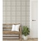 preview thumbnail 5 of 20, Harry & Grace Herringbone Plaid Premium Matte Non-Woven Peel and Stick Wallpaper