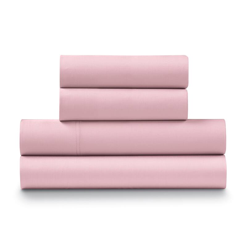 Ella Jayne 100% Cotton Percale Cool and Crisp Deep Pocket Sheet Set