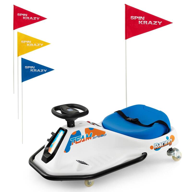 Gymax Electric Drifting Go Kart for Kids w/ Spin Wireless Connection &
