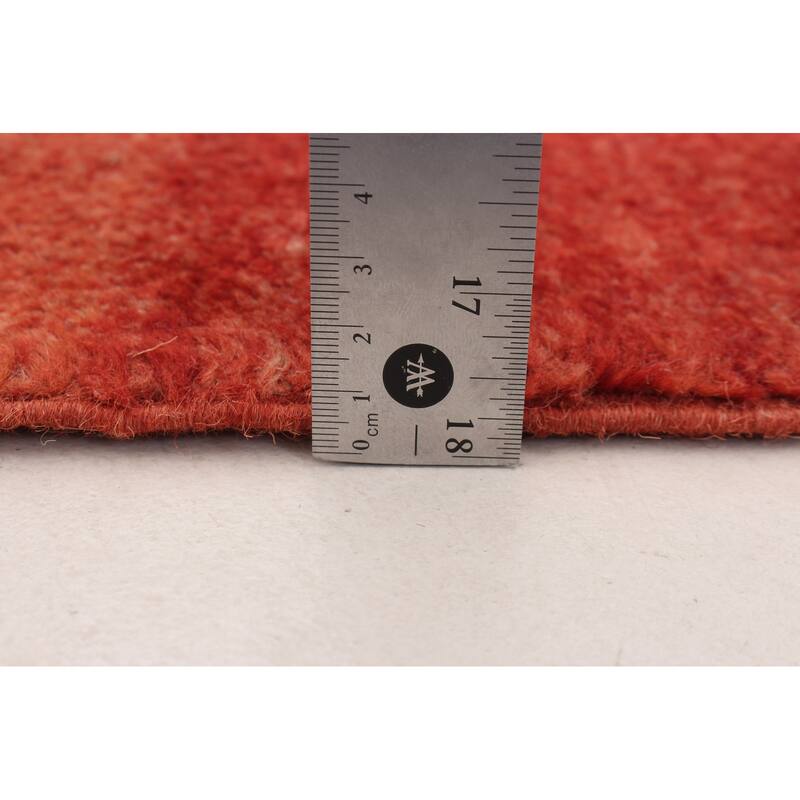 ECARPETGALLERY Hand-knotted Finest Peshawar Ziegler Copper Wool Rug - 3'0 x 16'0