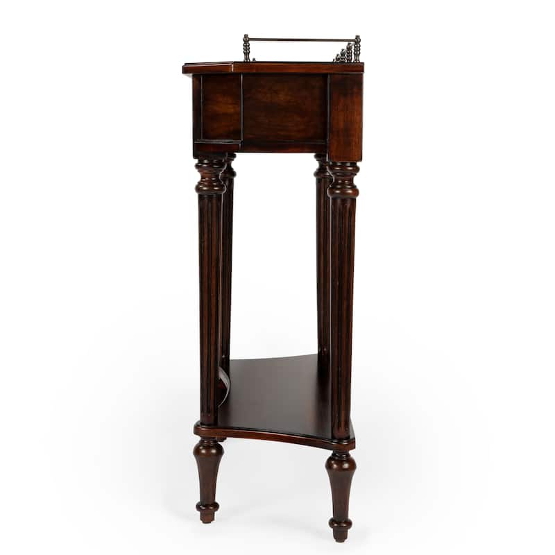 Handmade Butler Charleston Cherry-finished Brown Wood/Veneer Plantation Console Table (China)