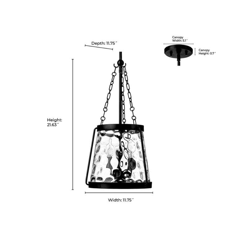 Millennium Lighting Adabella 3/5 Light Pendant Fixture
