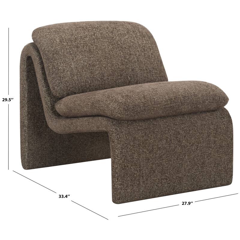 SAFAVIEH Couture Ainslie Accent Chair (Fully Assembled) - 26"W x 34"D x 29"H