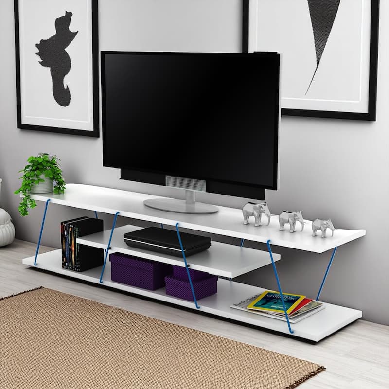 Kylind TV Stand for TVs up to 58" Mid-century Modern