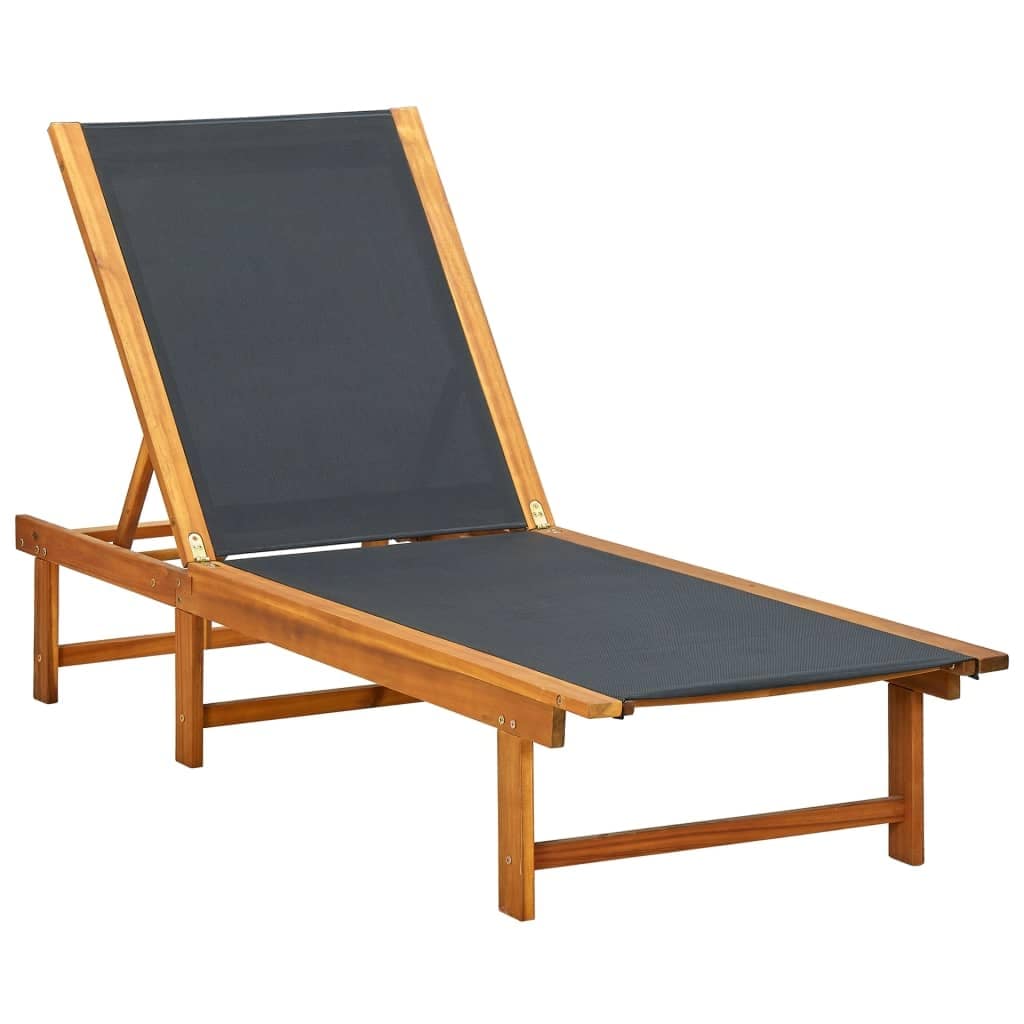 Sonora wood folding on sale lounger