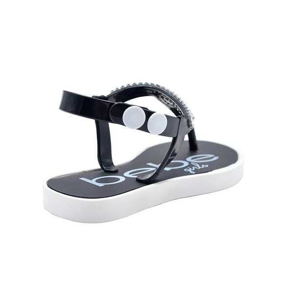 bebe rhinestone sandals