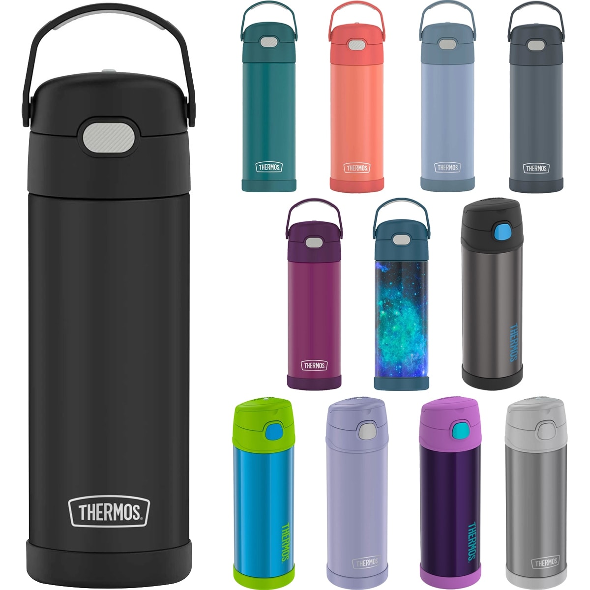 Insulated thermo steel water bottle