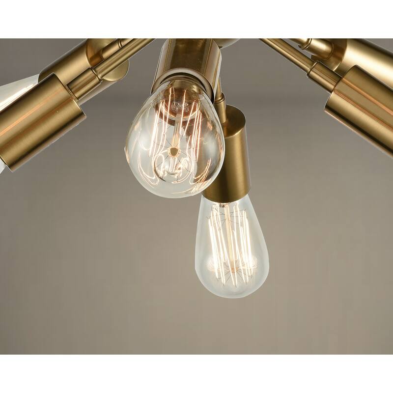 Firenze Sputnik Sphere Chandelier 8-Light Flush Mount Ceiling Light