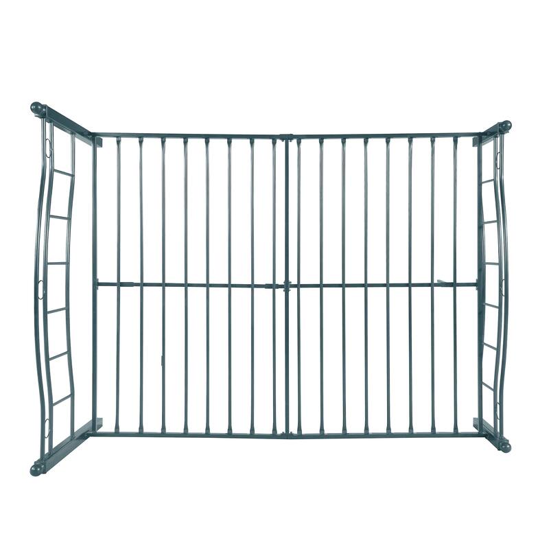 Bouvardia Contemporary Iron Bed Frame by Christopher Knight Home