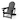 Outdoor Patio All Weather HDPE Adirondack Chairs with Cup Holder Soft Cushion