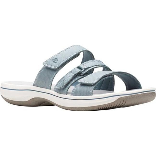 clarks grey sandals