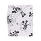 preview thumbnail 3 of 3, Lambs & Ivy Disney Baby Magical Mickey Mouse 100% Cotton Fitted Crib Sheet - White/Black