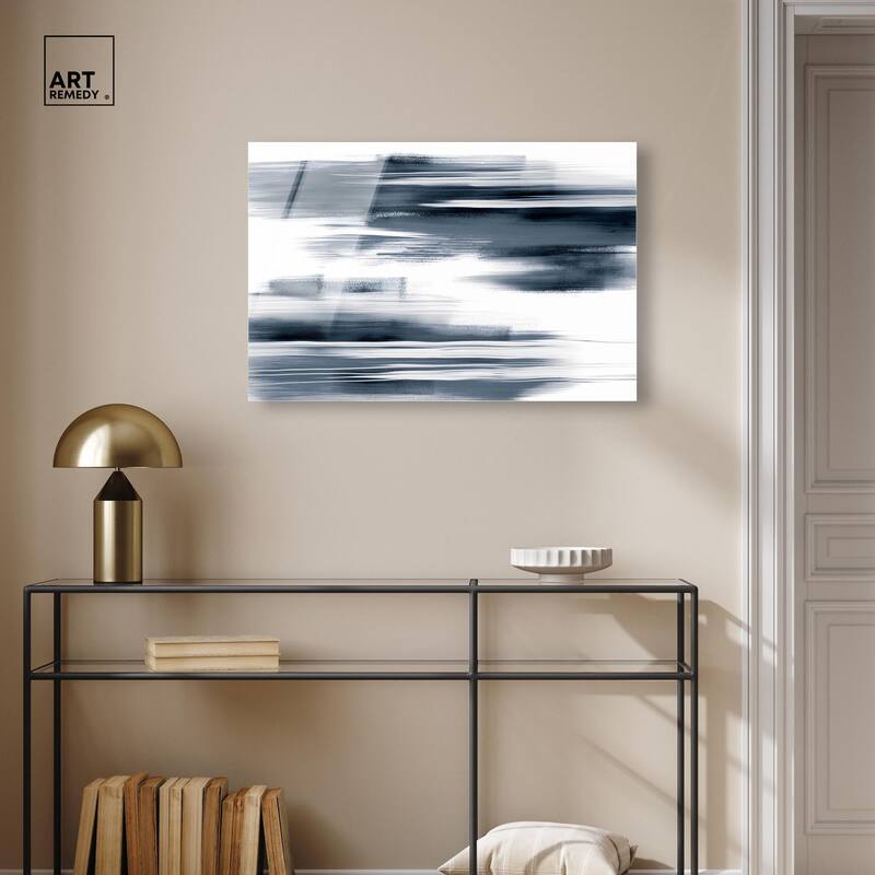 Blue Mirage II Acrylic by Art Remedy, Ready to Hang