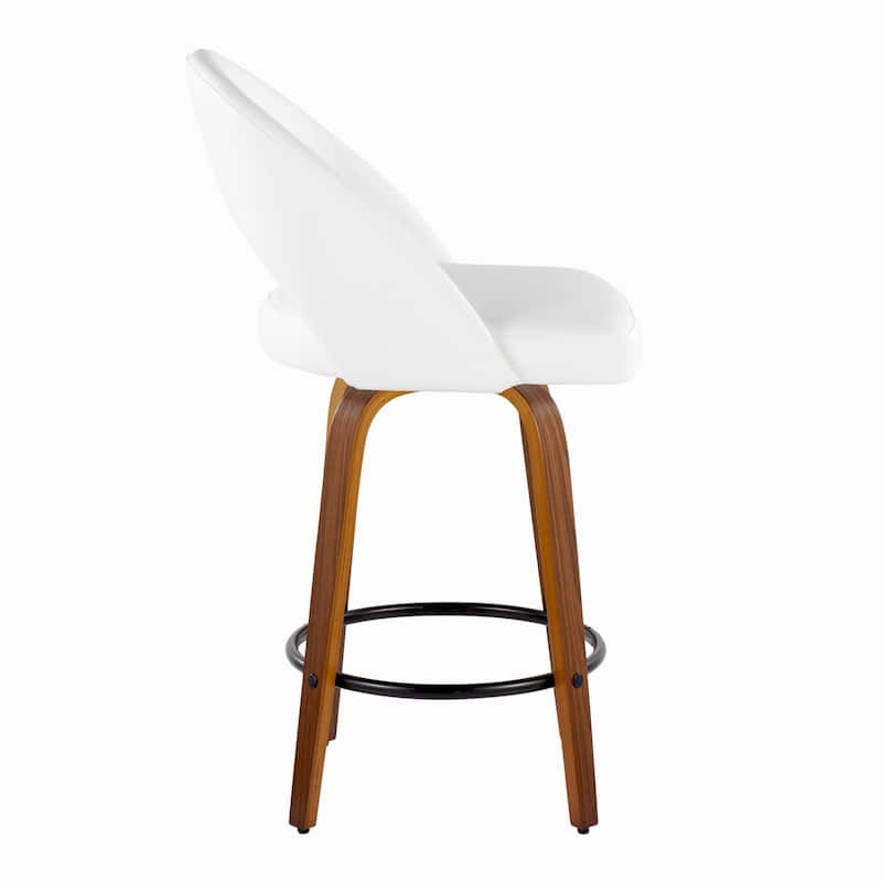 Renee Upholstered 26" Fixed-Height Counter Stool - Set of 2