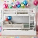 preview thumbnail 2 of 29, Twin over Full Bunk Bed with Ladder, Twin Size Trundle,Box Spring Not Required