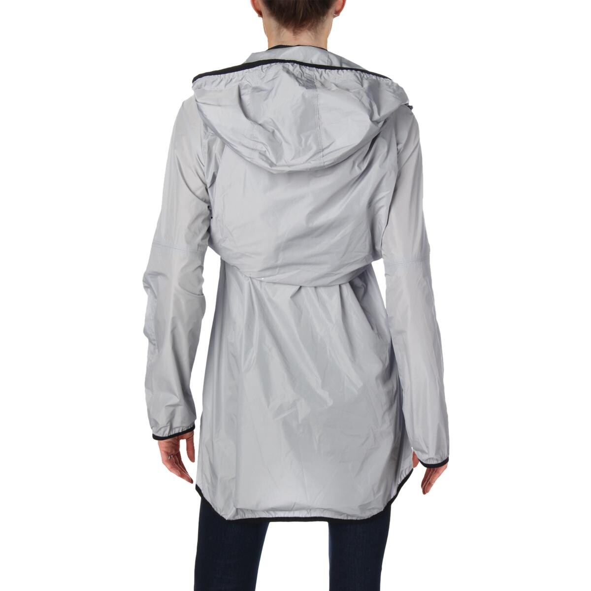 calvin klein packable rain jacket