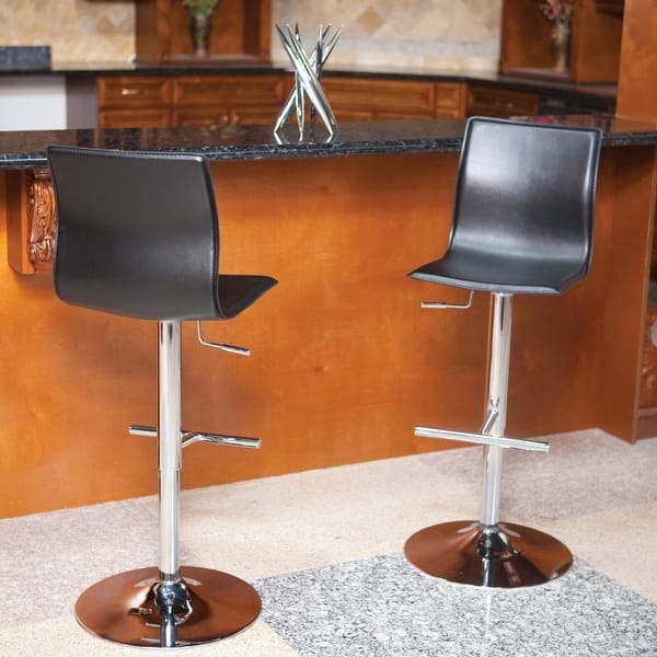 slide 2 of 10, Carson Carrington Ljungby Adjustable Height Swivel Stool