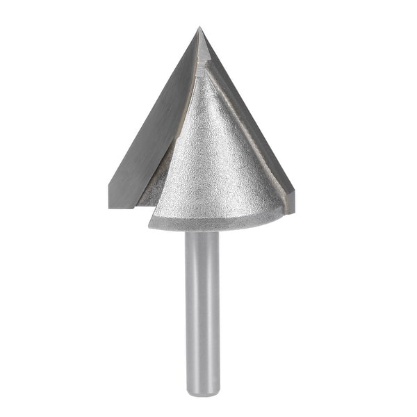 Router Bit 6mm Shank 32mm Dia 60 Degree VGroove End Mill Tungsten