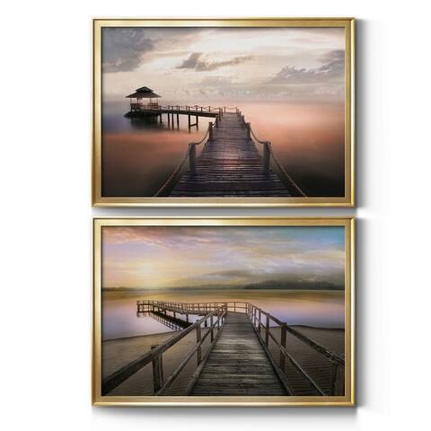 Early Morning Maldives Premium Framed Canvas - Ready to Hang - Multi-Color