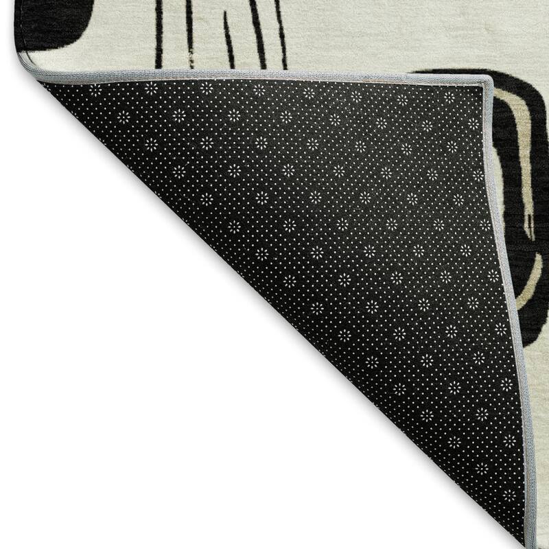 Premium Washable Super Soft Contemporary Elements Mayfield Rug
