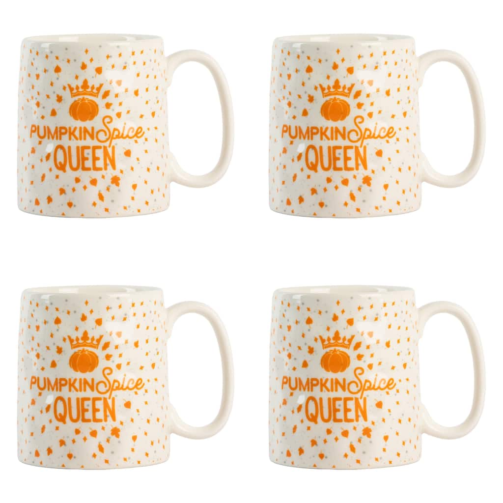 10 Strawberry Street Bella Harvest Mugs, Set of 4