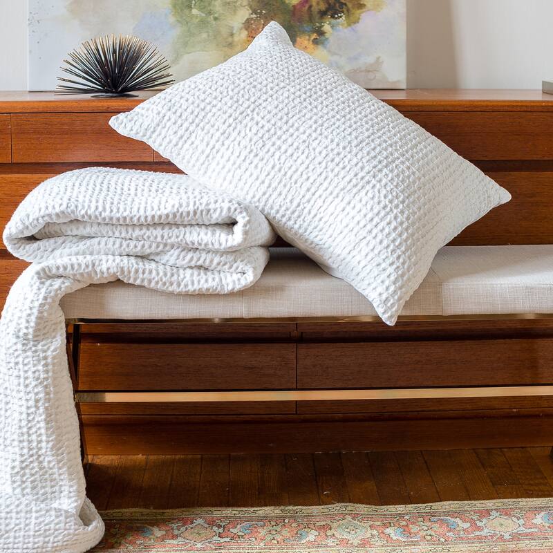 Waffle Coverlet