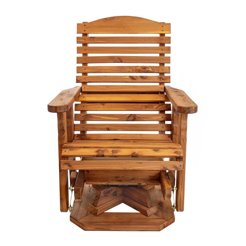 American Furniture Classic Slat Back Swivel Chair