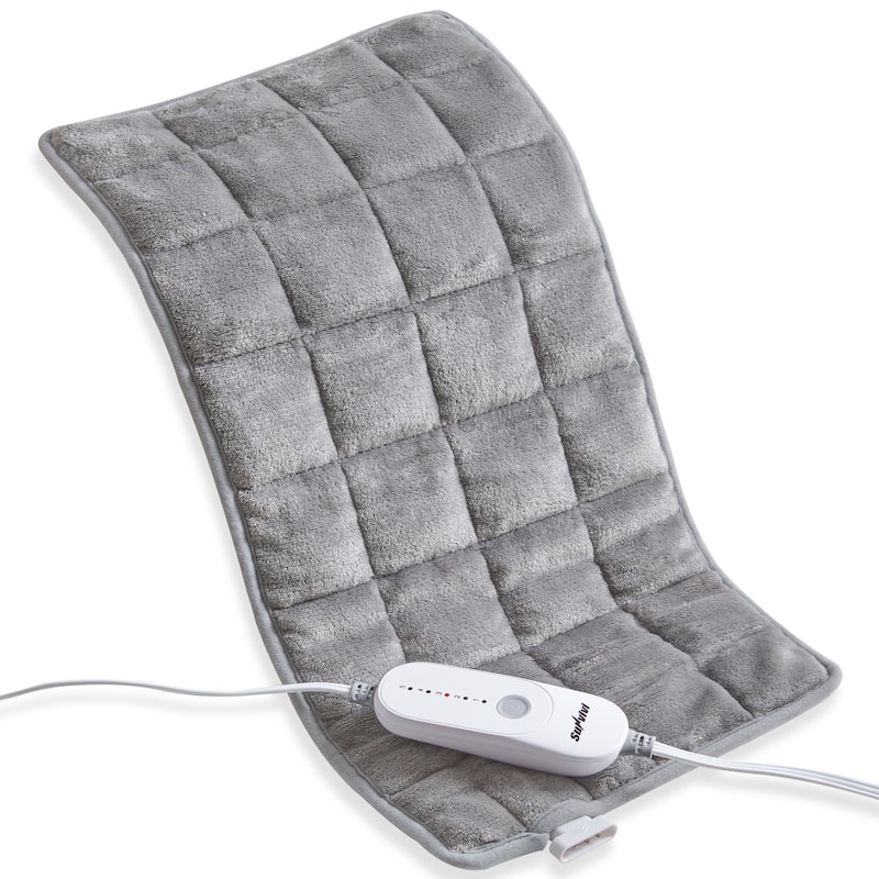 Soothing Pressure Heating Pad - Grey
