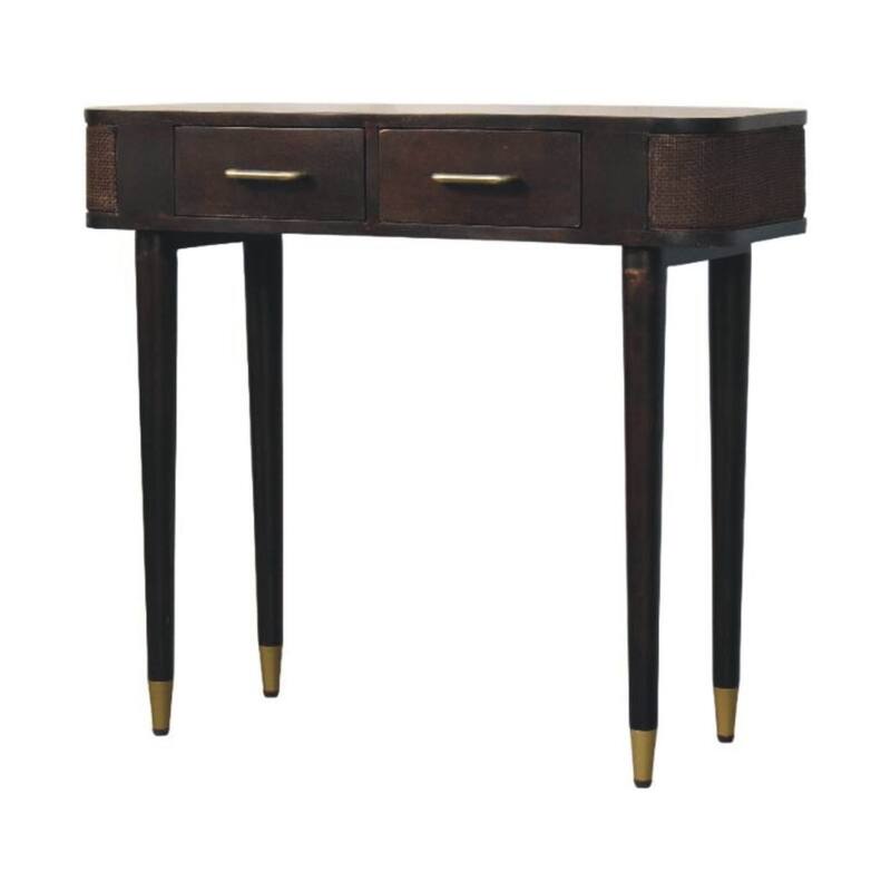 Artisan Furniture Solid Wood Belmont Console Table,Brown,1-Drawer