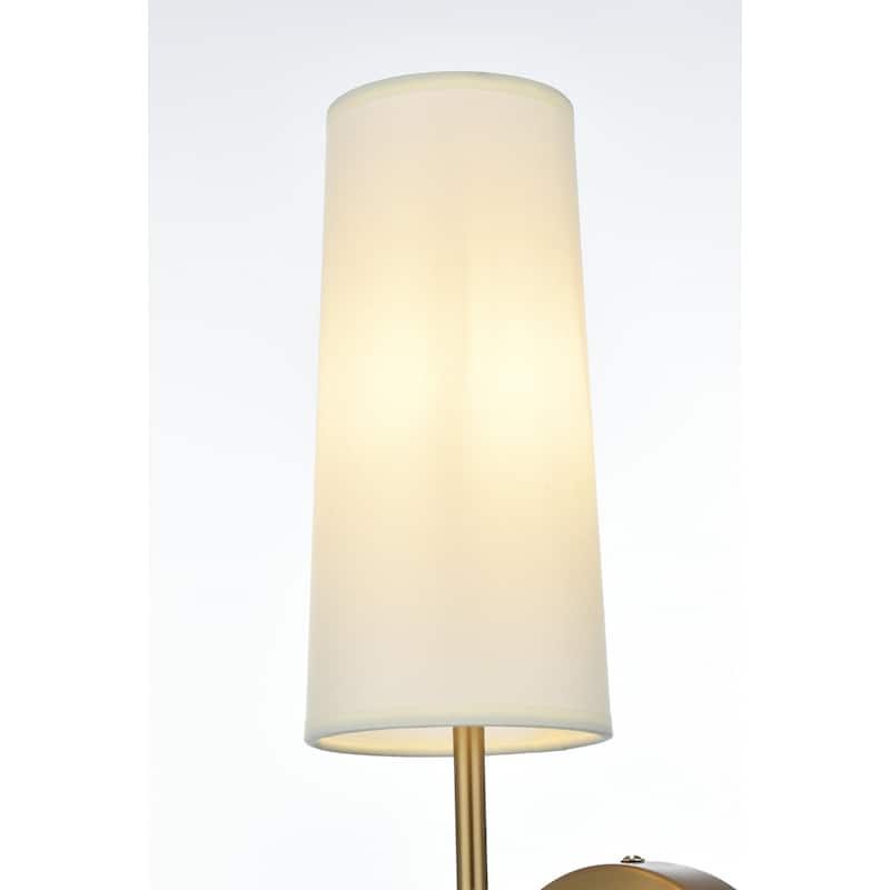 Elegant Lighting Mel Single Light 16" Tall Bathroom Sconce