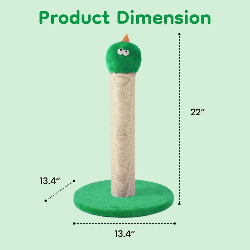 22" Monster-Shaped Cat Scratching Post