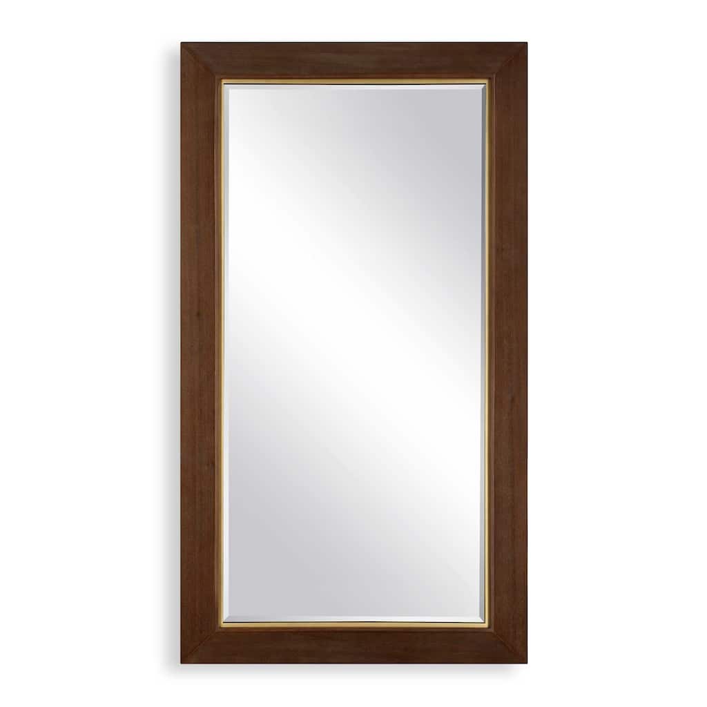 Uttermost 08248 Matheson 37-3/4"W x 68"H Rectangular Beveled Metal and