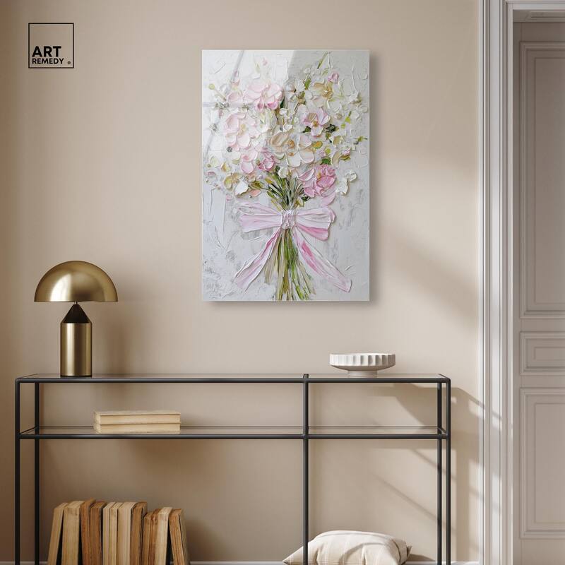 Layered Lily Acrylic by Art Remedy, Ready to Hang