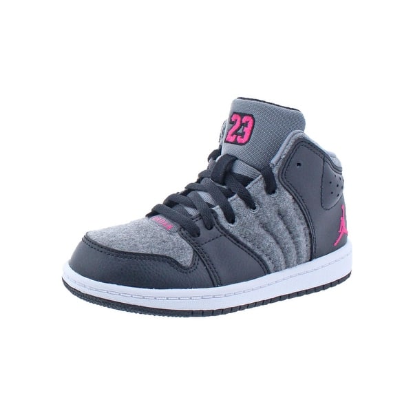 Shop Jordan Girls 1 Flight 4 Premium Gp Fashion Sneakers