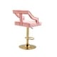 preview thumbnail 6 of 11, Heighten Bar Chair in Pink