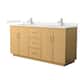 Option Light Oak / Giotto Quartz Top / Brushed Nickel
