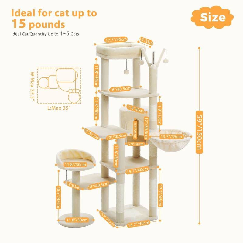 Multi-Level Cat Tree