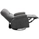 preview thumbnail 46 of 46, 360° Swivel Chair, Upholstered Recliner Chair with Adjustable Backrest Massage Reclining Chai for Living Room Lounge Chair