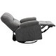 preview thumbnail 14 of 14, 360 degree rotating swing single sofa chair, equipped with soft cushion and backrest, comfortable armchair