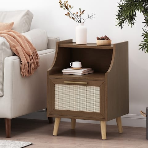 Boyes End Table with Hutch by Christopher Knight Home