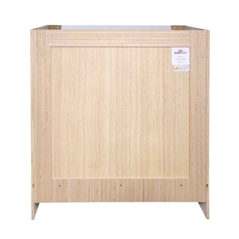 Design House 214569 Brookings 30" Single Free Standing Vanity Cabinet