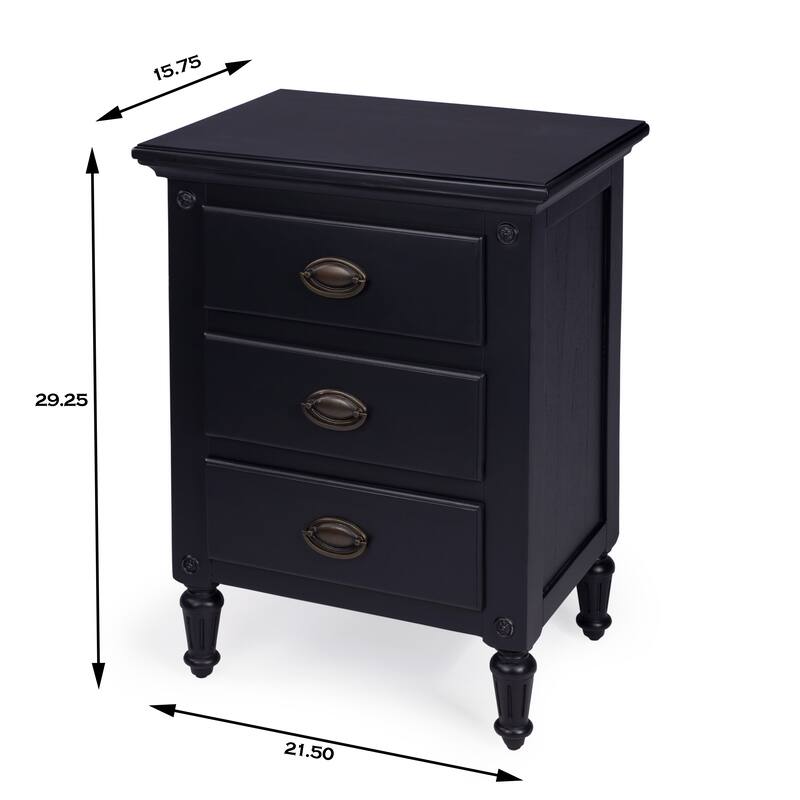 Easterbrook 3-Drawer Nightstand