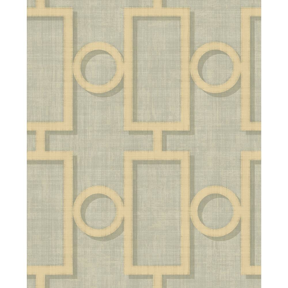 Seabrook Designs Adorn Geometric Unpasted Wallpaper