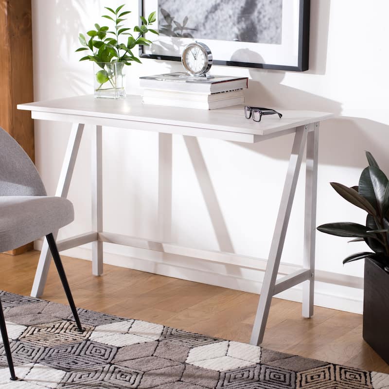 SAFAVIEH Irva Mahogany Wood Writing Desk